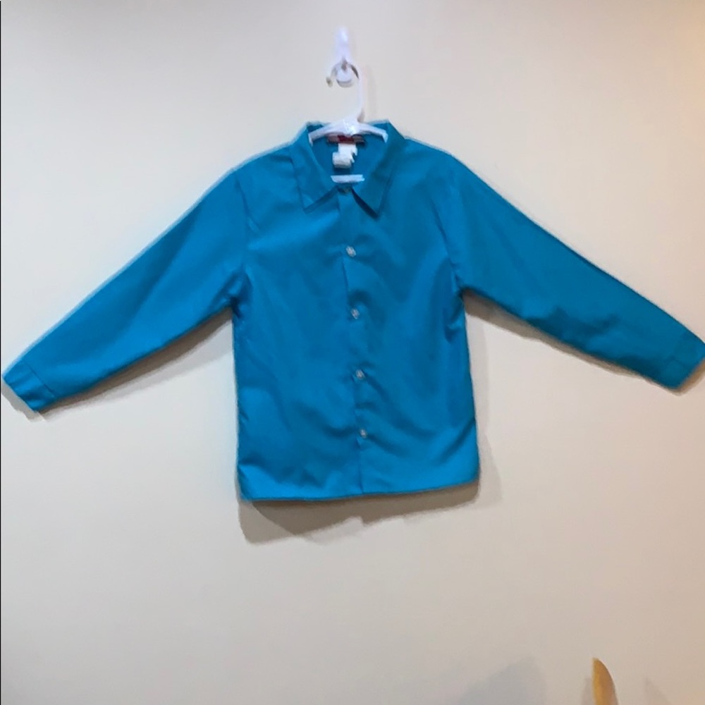 Boys button up long sleeve shirt